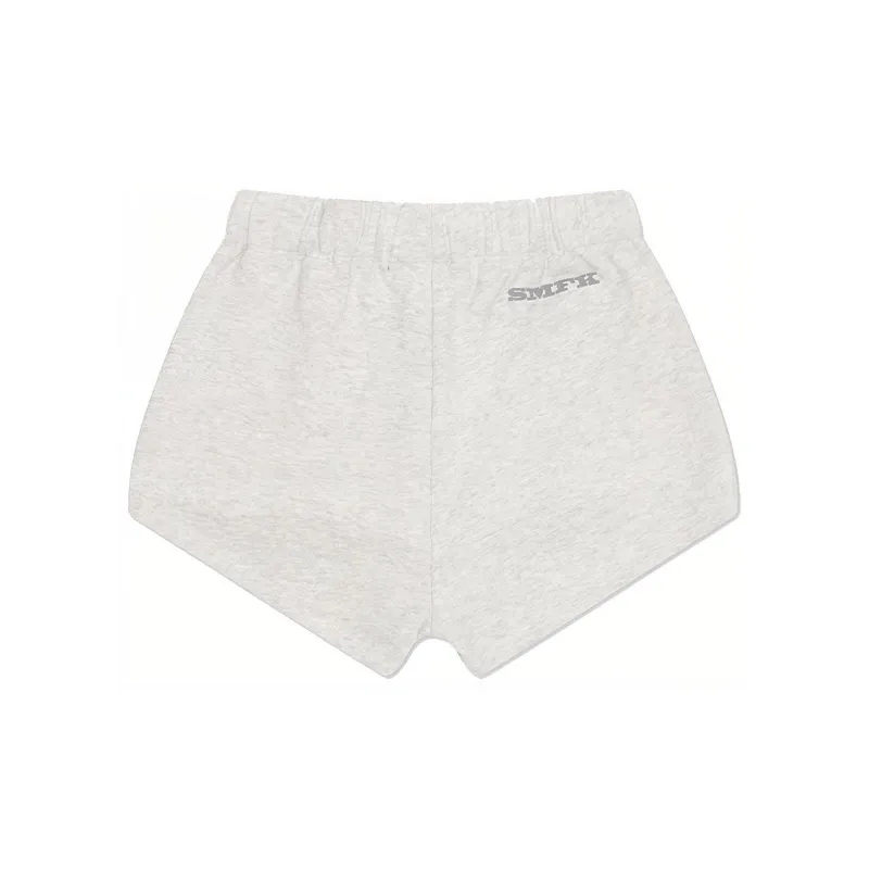 SMFK SMFK Wild World Wild World Series Casual Shorts Women's Light Heather Gray-1