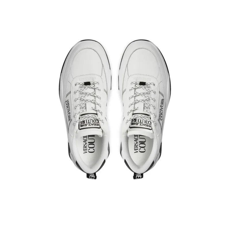 VERSACE JEANS Couture Logo-print Lace-up Sneakers-3