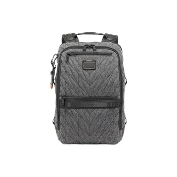 TUMI Alpha Bravo Polyamide Backpack Medium Size Men's Gray