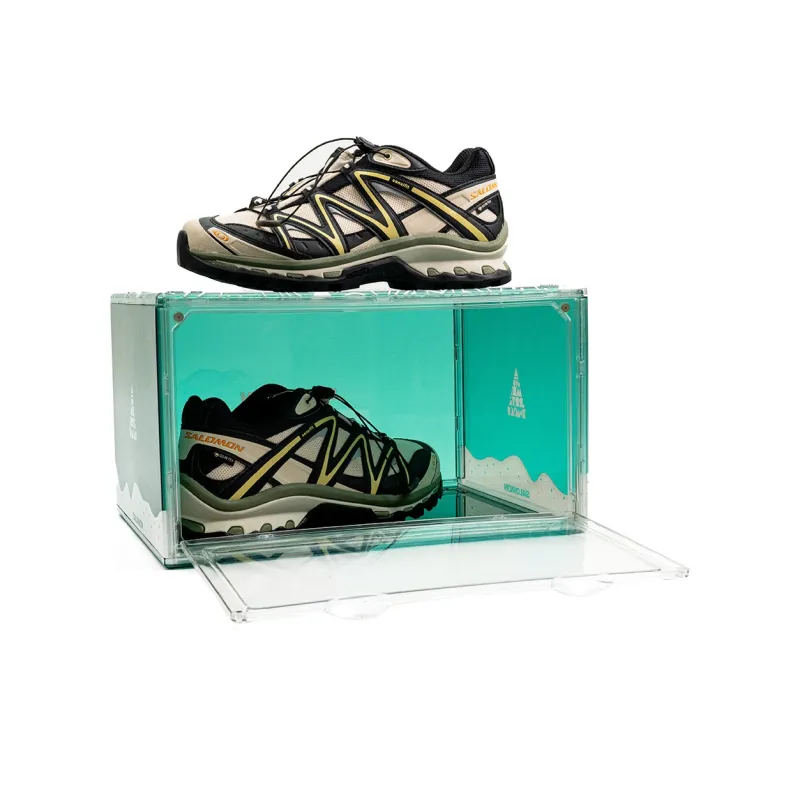 SALOMON XT-Quest GTX Cushioned Wear-Resistant Water-Resistant Low-Top Outdoor Shoes Unisex Beige Umber-1