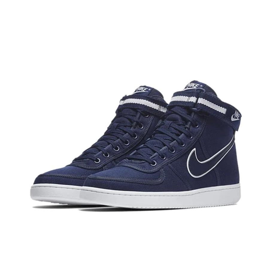 Nike Vandal High Skateboard Shoes Men High Top Blue POIZON