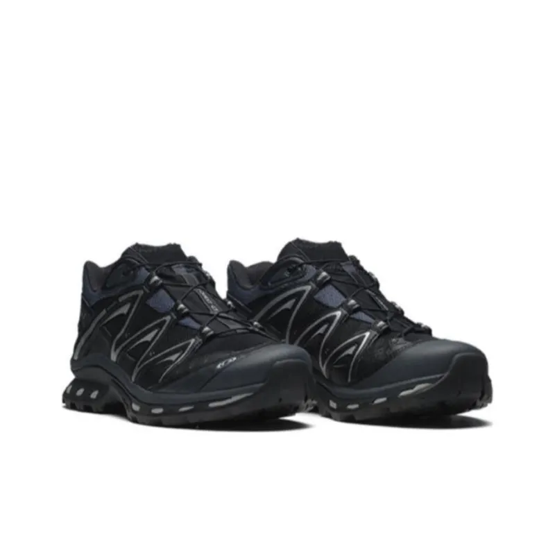 SALOMON XT-Quest GTX Cushioning Wear-Resistant Low-Top Outdoor Shoes Unisex Black-4