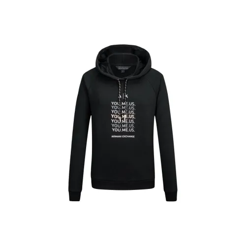 ARMANI EXCHANGE Sweatshirts Women's Black