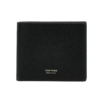 TOM FORD Calfskin Wallet Men's Black