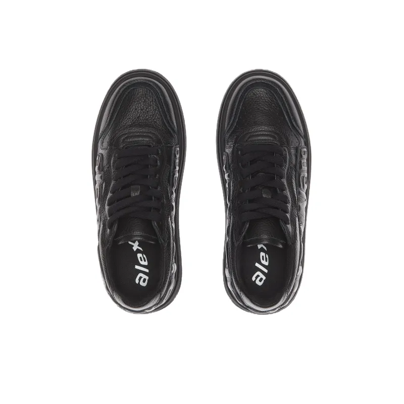 Alexander Wang Puff Logo Lace Up Sneakers Women's-3