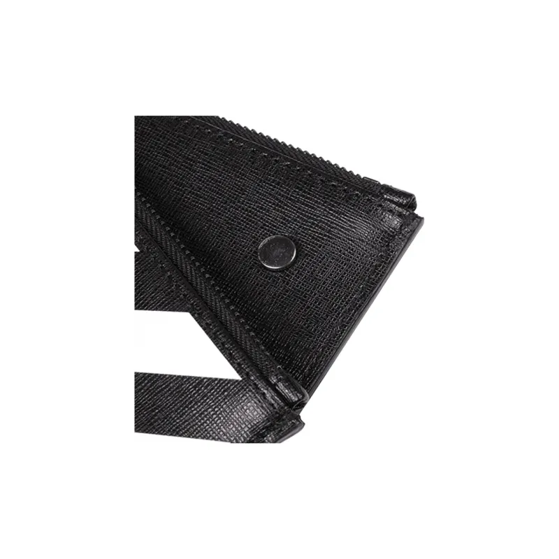 OFF WHITE Leather Mahjong Set Clutches Regular Unisex Black & White-5