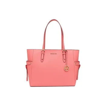 MICHAEL KORS Gilly Leather Tote Bag Shopping Bag Handbag Shoulder Bag Women's Grapefruit Color