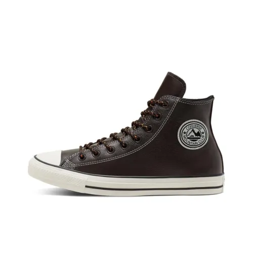 Converse Chuck Taylor All Star Canvas Shoes Unisex High-Top Brown/White