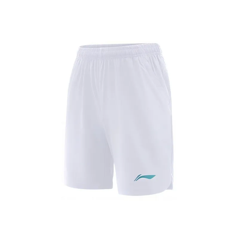 LINING Sports Shorts Men White-1