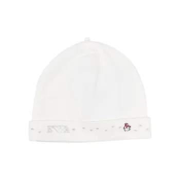 EMPORIO ARMANI Logo Embroidered Beanie