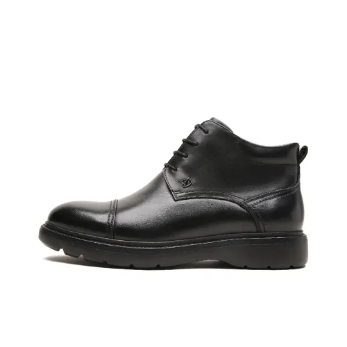 S.T.Dupont Ankle Boots Men Black