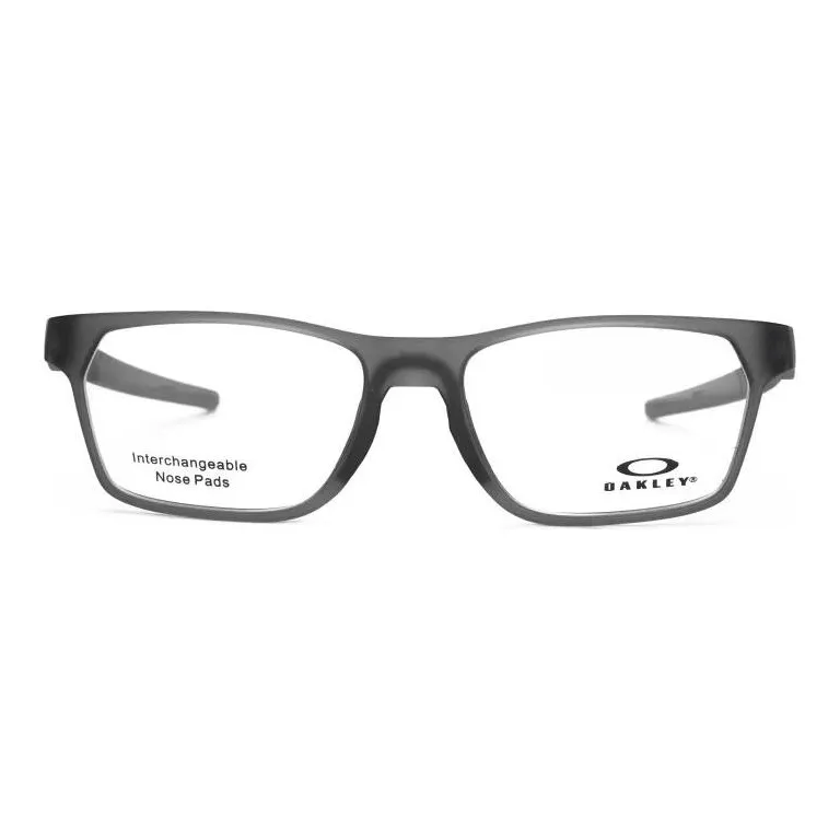 Oakley TR/Memory Plastic Irregular Shape Eyeglass Frames Unisex Black-1
