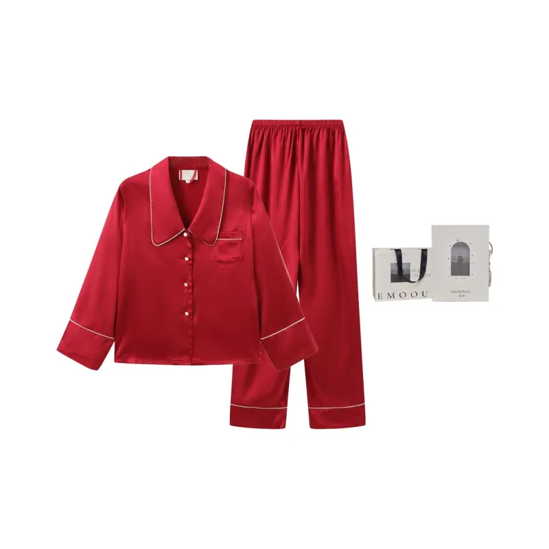 EMOOULI Pajama Gift Box Unisex Red, Gift Box Set-1