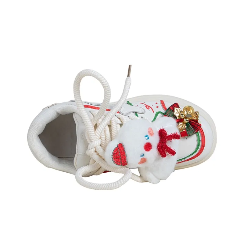 OYNN Young Baby Series Skateboard Shoes Women's Low Top Beige-4