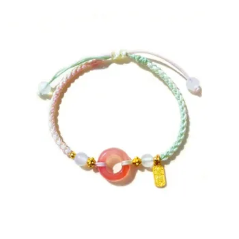 MIDNIGHT MOMENT Agate Jade Bracelets Women's