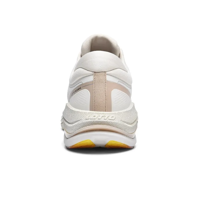 LOTTO Cushioning Anti-Slip And Wear-Resistant Rebound Low-Top Casual Running Shoes Women's Oatmeal White-5