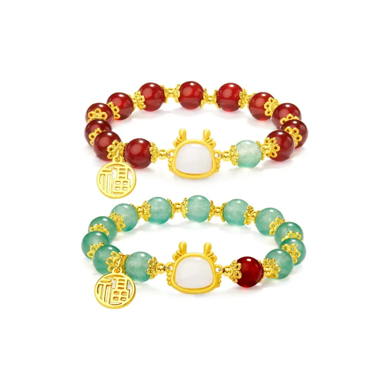AGOVSKI Agate Jade Bracelets Unisex-4