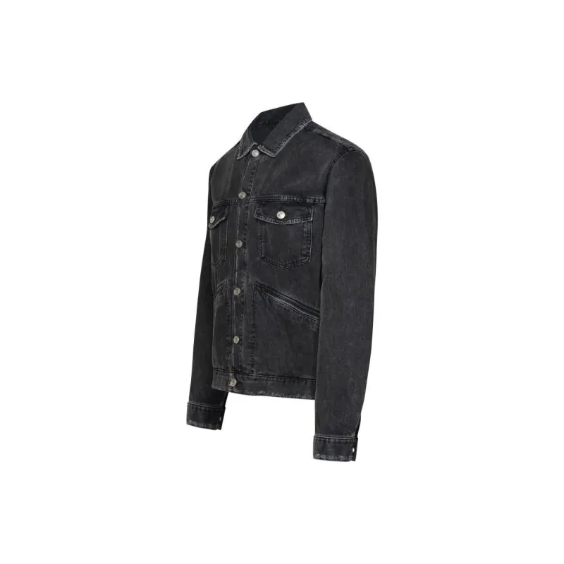 ISABEL MARANT Jango Button-Up Denim Jacket-2