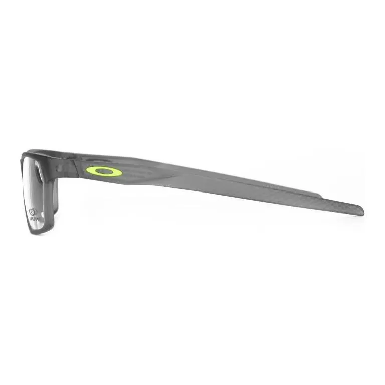 Oakley TR/Memory Plastic Irregular Shape Eyeglass Frames Unisex Black-2