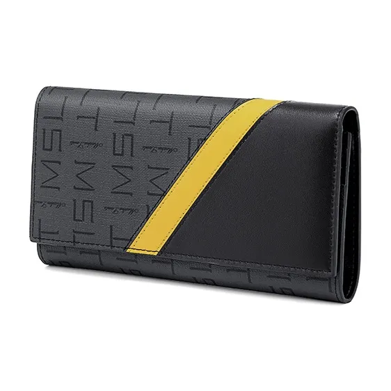 MashaLanti Synthetic Leather Coin Purses Wallets Regular Men's Dark Gray-2