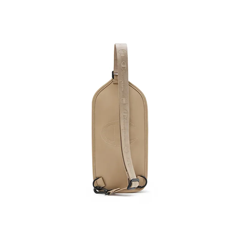 Champion Fabric Sling Bag Unisex Khaki/Dark Blue/Black-3
