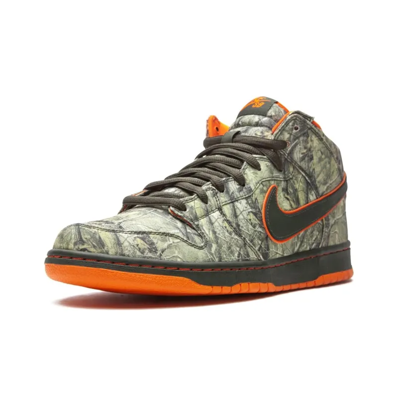 Nike Sb Dunk Mid Real Tree Camo-1