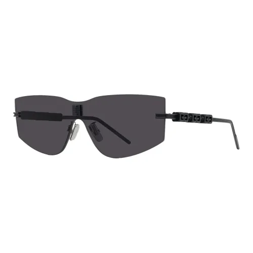 GIVENCHY Metal Irregular Shape Sunglasses Women's Gray