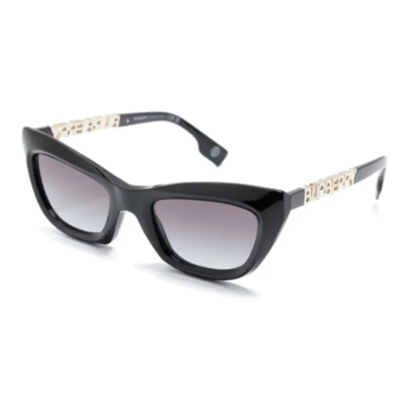 Burberry Logo Plaque Cat eye Frame Sunglasses-0
