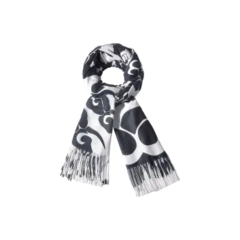 FireMonkey Polyester Scarf-Contact Customer Service For Writing A Greeting Card Unisex