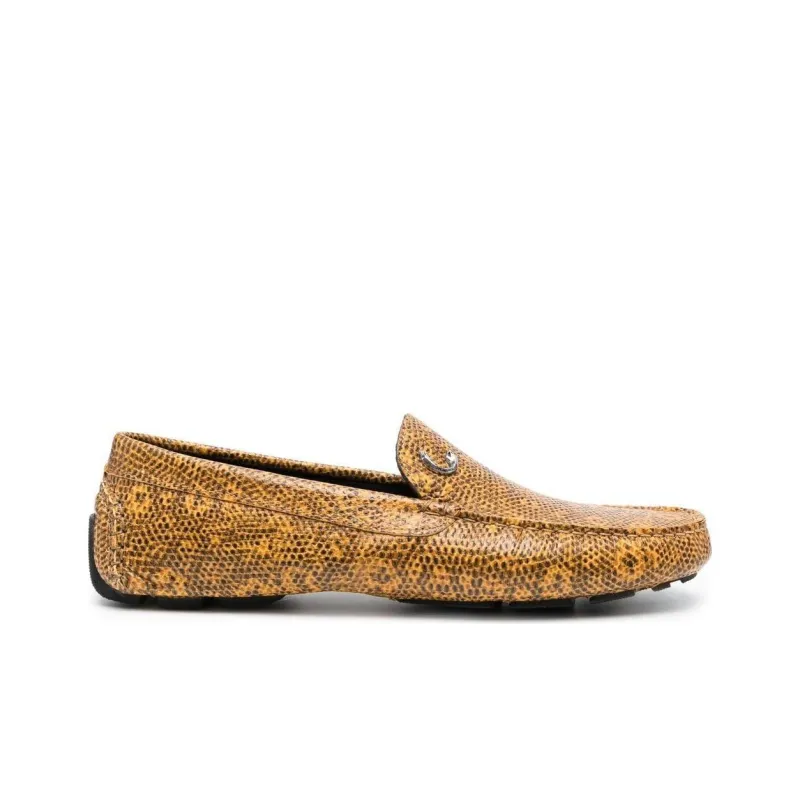 Just Cavalli Beanie Shoes Men's Yellow-1