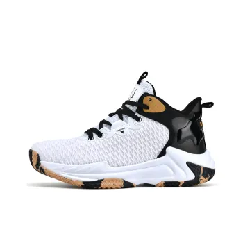 Beta Cushioned Wear-Resistant Breathable Slip-Resistant High-Top Basketball Shoes Men's