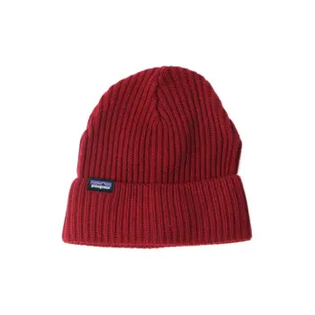 Patagonia Recycled Polyester Beanies Unisex Red