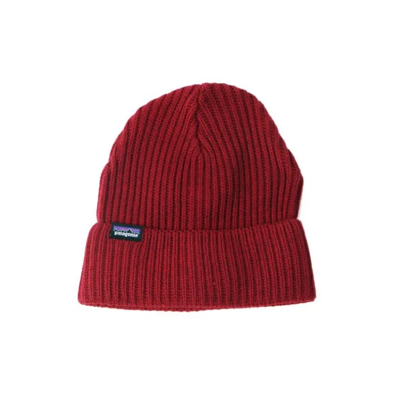 Patagonia Recycled Polyester Beanies Unisex Red-0