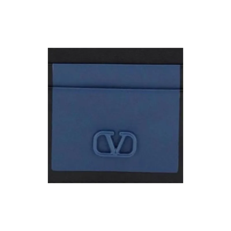 Valentino GARAVANI Calfskin Card Holder Men's Multicolor-3
