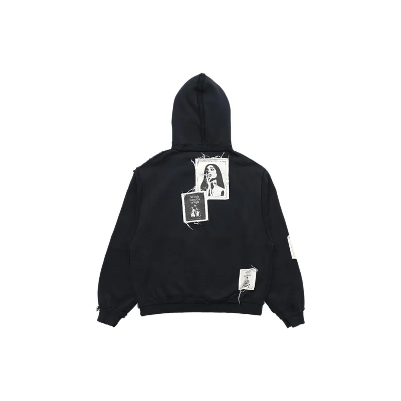 BADBLOOD SS24 Sweatshirt Unisex Black-1