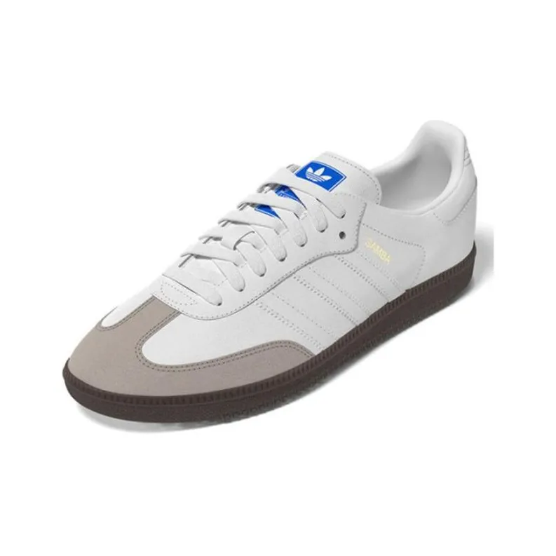 Adidas Samba Cloud White Blue Gum Men's-2