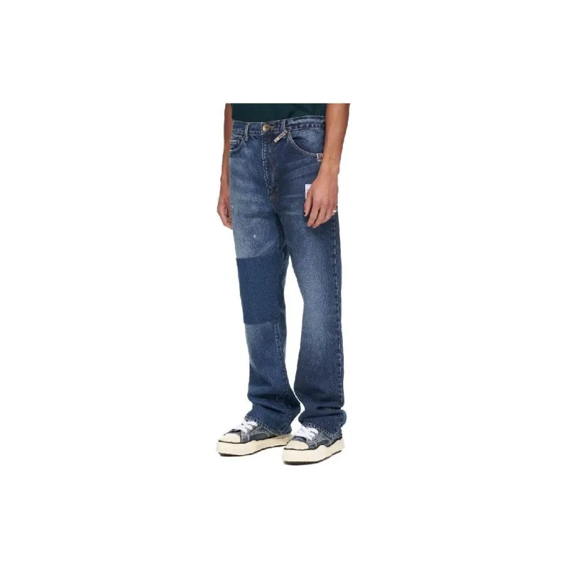 Maison Mihara Yasuhiro Jeans Men's Blue-2