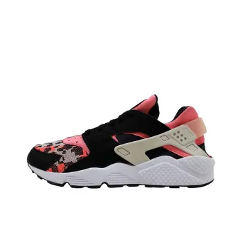 Nike Air Huarache Run Pa Black/Light Bone Hot Lava White Women's