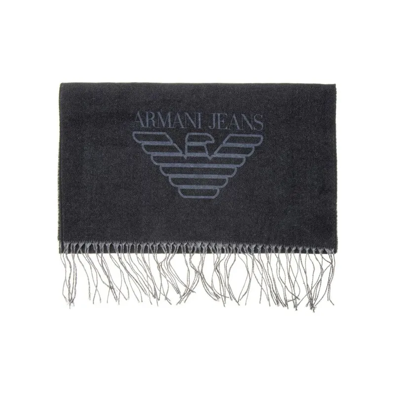 EMPORIO ARMANI Knit Scarves Unisex Gray-0