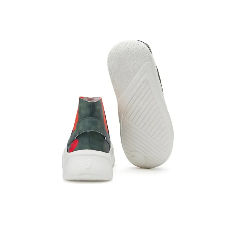 U.IN High-Top Casual Shoes Men's-4