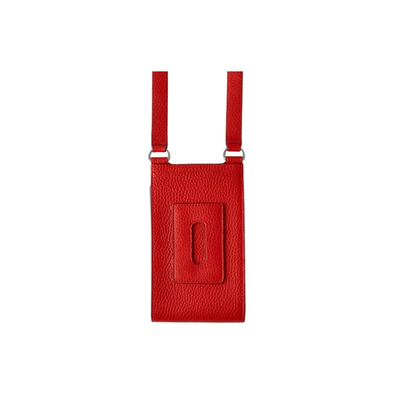 Mulberry Leather Crossbody Bag Mini Men's Bright Red-2