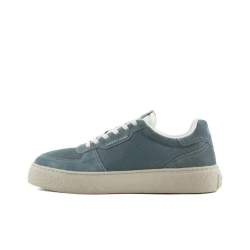 ARMANI EXCHANGEAE Low Top Skateboard Shoes Men's Green