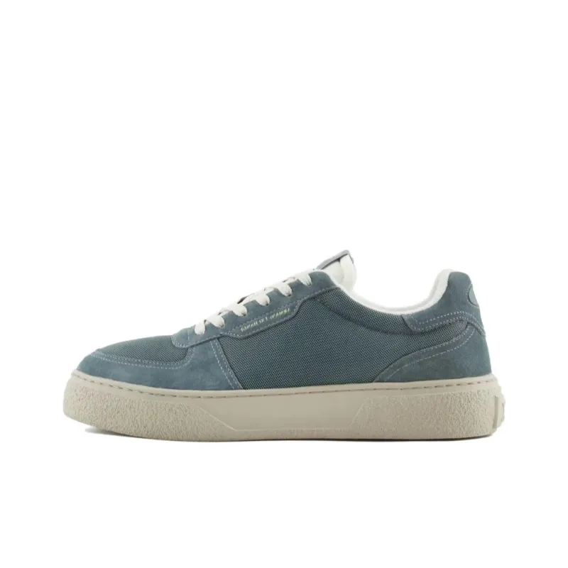 ARMANI EXCHANGEAE Low Top Skateboard Shoes Men's Green-0
