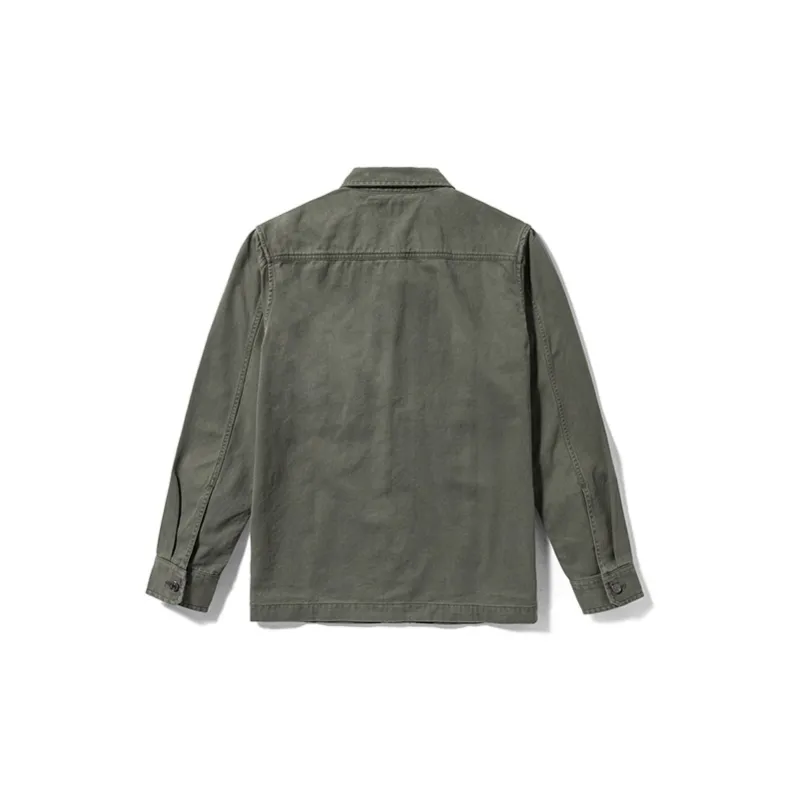 Timberland SS24 Shirt Men's Army Green-1