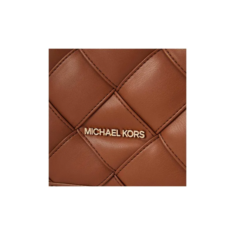MICHAEL KORS Artificial Leather Tote Bag Shopping Bag Shoulder Bags Large Size Women's Leather Brown-4