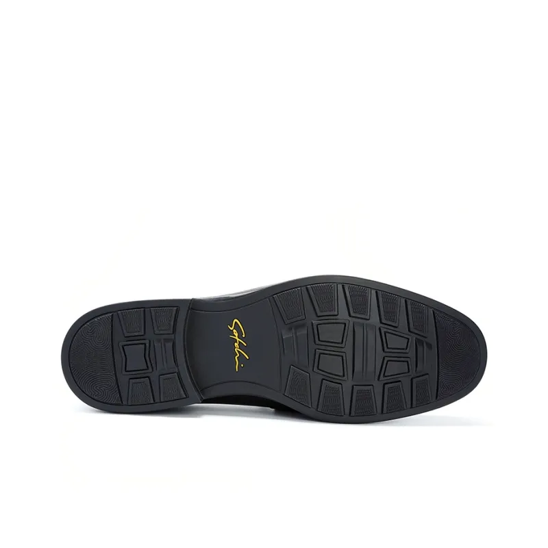 Satchi Loafers Men Low Top Black-5