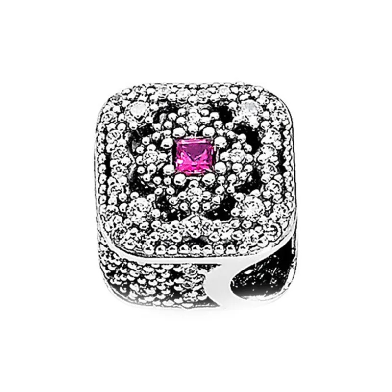 Pandora 925 Sterling Silver, Gemstone Pendants Unisex Silver-1