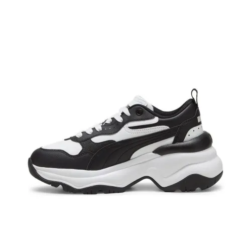 PUMA Cilia Wedge 'Black White' Women's
