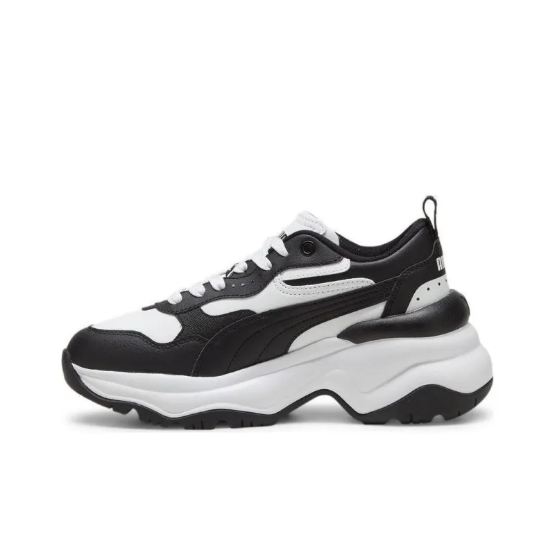 PUMA Cilia Wedge 'Black White' Women's-0