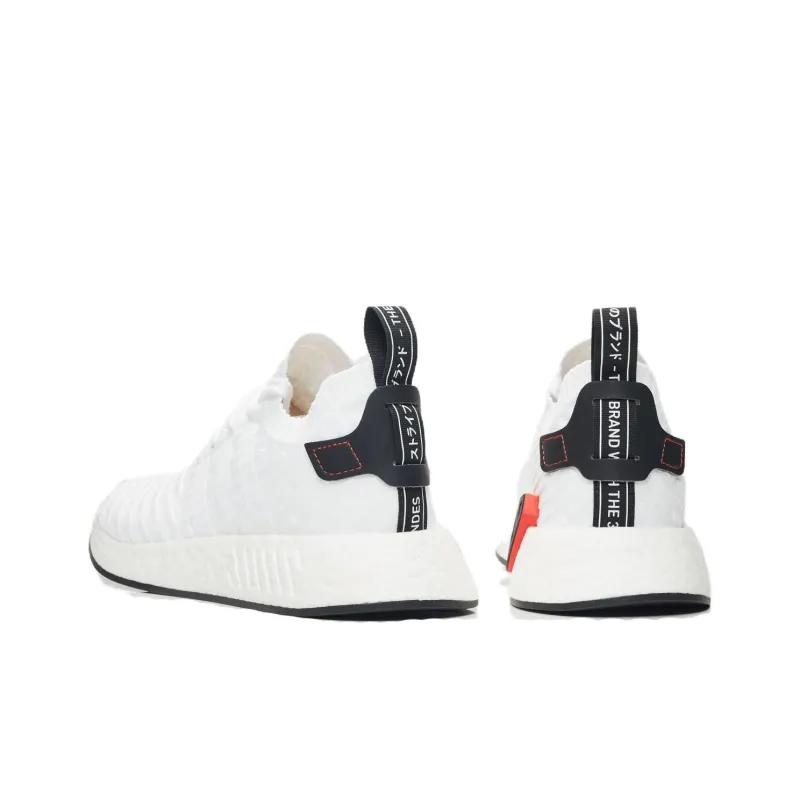 Adidas Nmd R2 White Black-3